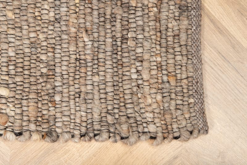 Loump Ullmatta 200x300 cm - Grå/Beige - Textilier & mattor - Mattor - Modern matta - Ullmattor