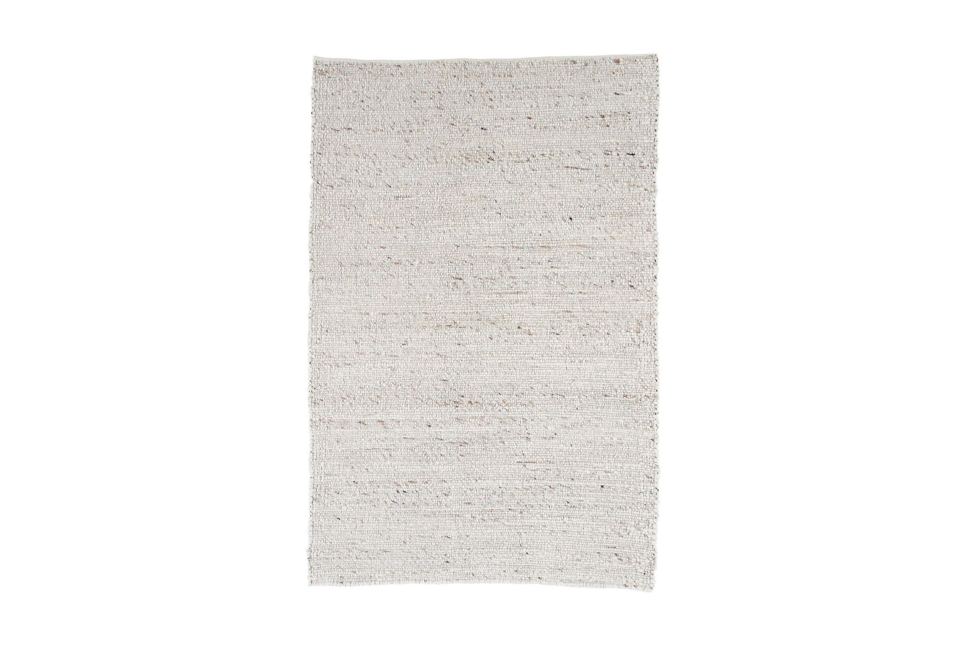 loump ullmatta 200x300 cm - vit/beige