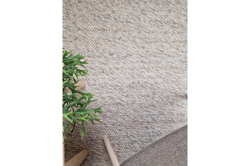 Skagen Ullmatta 160x230 cm Rektangulär - Sandmelange - Textilier & mattor - Mattor - Modern matta - Ullmattor