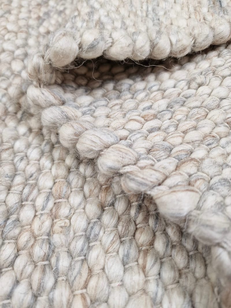 Skagen Ullmatta 160x230 cm Rektangulär - Sandmelange - Textilier & mattor - Mattor - Modern matta - Ullmattor