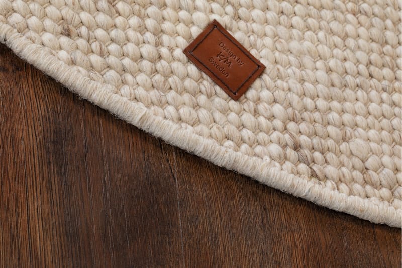 Skagen Ullmatta 200 cm Rund - Naturmelange - Textilier & mattor - Mattor - Modern matta - Ullmattor