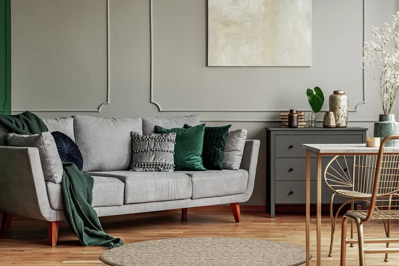 Skagen Ullmatta 200 cm Rund - Sandmelange - Textilier & mattor - Mattor - Modern matta - Ullmattor