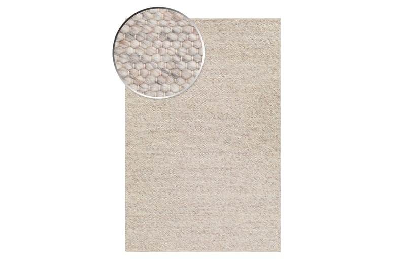 Skagen Ullmatta 200x300 cm Rektangulär - Sandmelange - Textilier & mattor - Mattor - Modern matta - Ullmattor