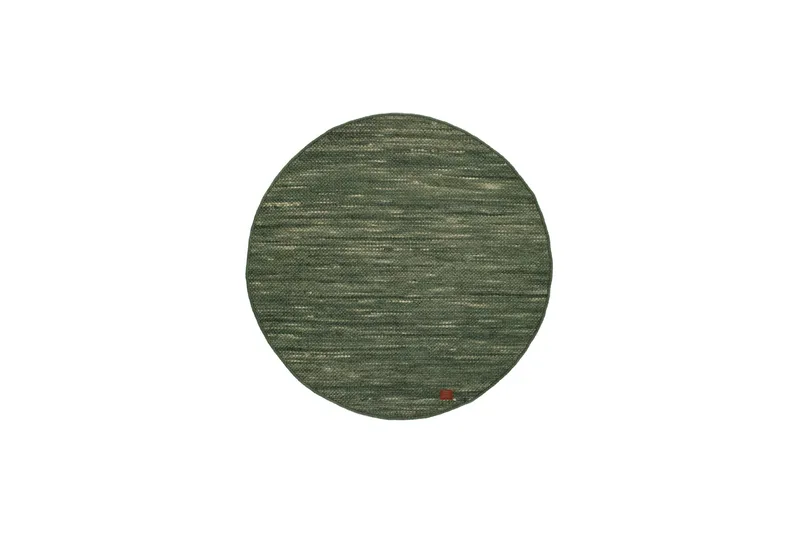 Skagen Ullmatta 300 cm Rund, Grönmelange