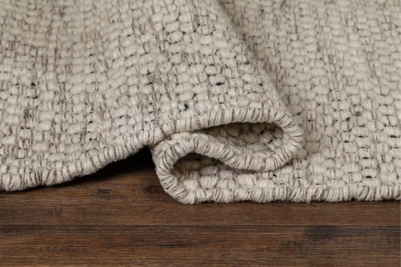 Torekov Ullmatta 140x200 cm - Vit - Textilier & mattor - Mattor - Modern matta - Ullmattor