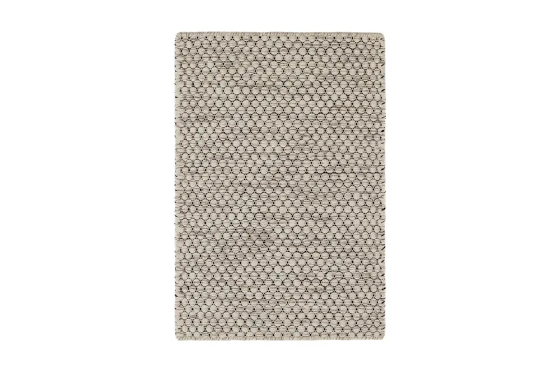 Torekov Ullmatta 60x90 cm - Vit - Textilier & mattor - Mattor - Modern matta - Ullmattor