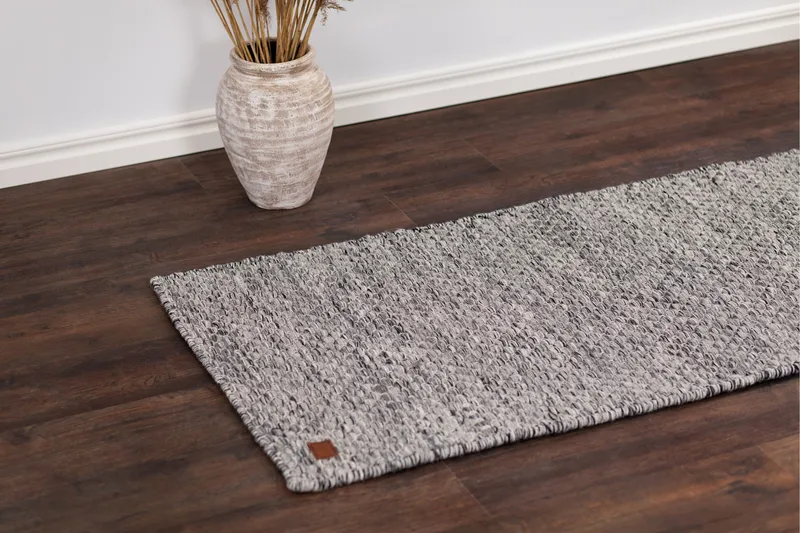 Torekov Ullmatta 75x230 cm - Grå - Textilier & mattor - Mattor - Modern matta - Ullmattor