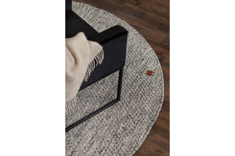 Torekov Ullmatta Rund 200 cm - Grå - Textilier & mattor - Mattor - Modern matta - Ullmattor