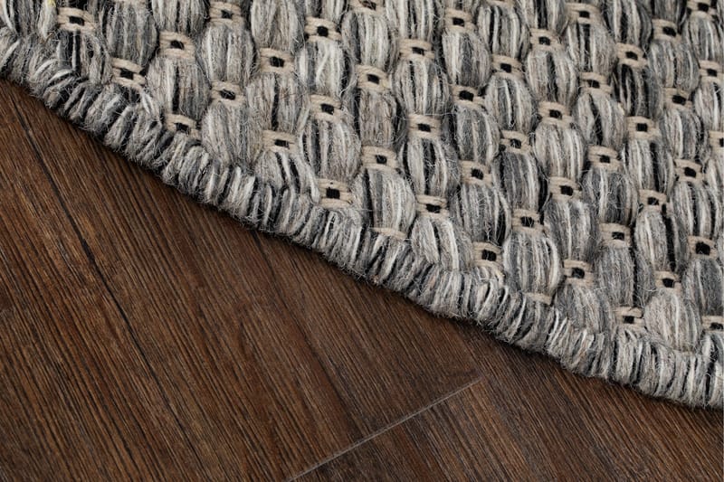 Torekov Ullmatta Rund 200 cm - Grå - Textilier & mattor - Mattor - Modern matta - Ullmattor