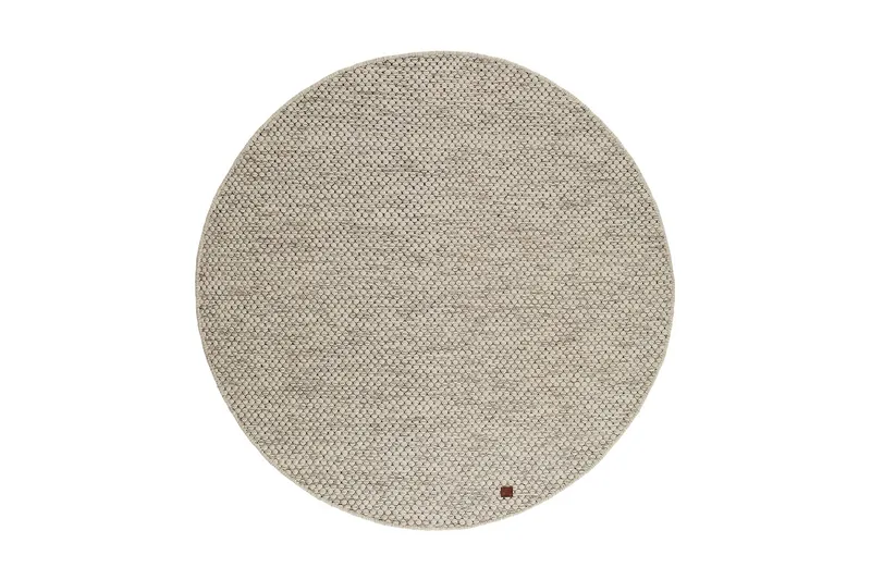 Torekov Ullmatta Rund 240 cm, Vit