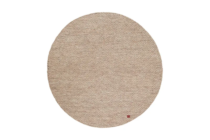 Torekov Ullmatta Rund 300 cm - Linne - Textilier & mattor - Mattor - Modern matta - Ullmattor