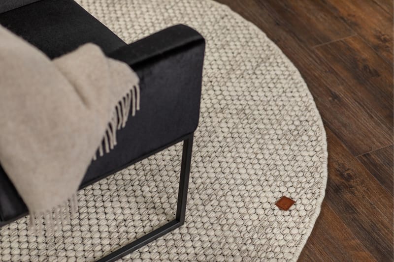 Torekov Ullmatta Rund 300 cm - Vit - Textilier & mattor - Mattor - Modern matta - Ullmattor