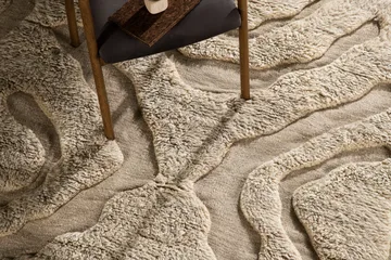 Trondheim x Josefin Lustig Ullmatta 402x400 cm Beige - Vind - Textilier & mattor - Mattor - Modern matta - Ullmattor