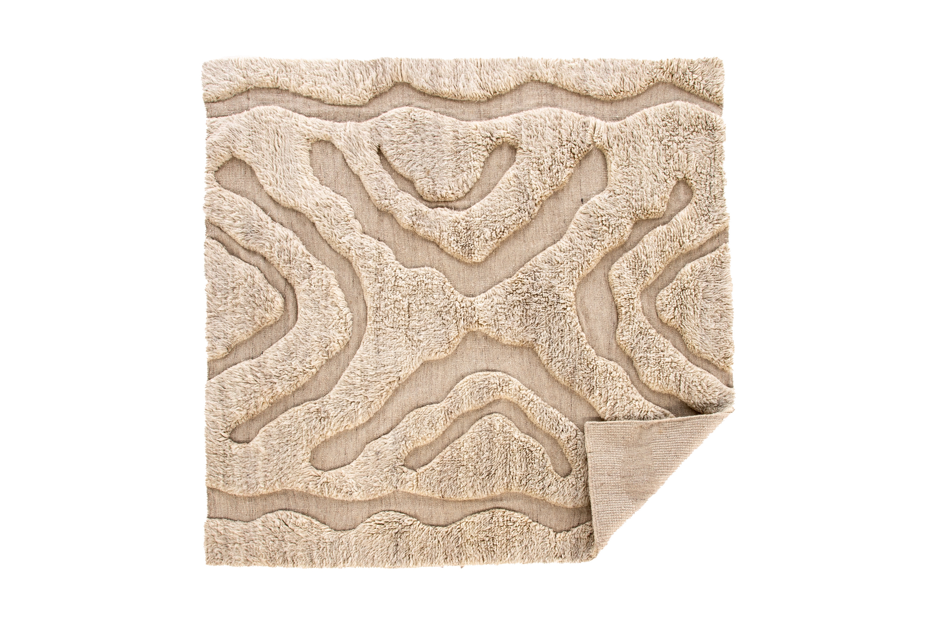 trondheim x josefin lustig ullmatta 402x400 cm rektangulär b -