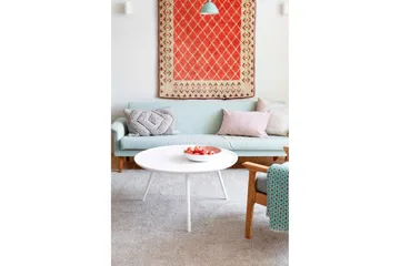 Viita Matta Rund 160 cm Beige - VM Carpets - Textilier & mattor - Mattor - Modern matta - Ullmattor