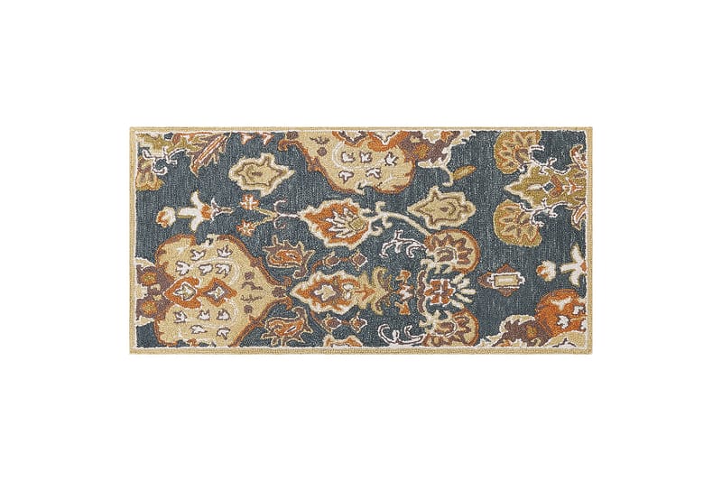 Umurlu Ryamatta 80x150 cm Kvadratisk Grå - Textilier & mattor - Mattor - Modern matta - Ullmattor