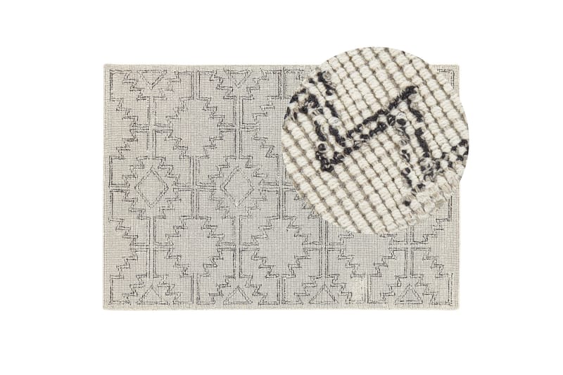 Urla Ryamatta 140x200 cm - Beige - Textilier & mattor - Mattor - Flatvävda mattor