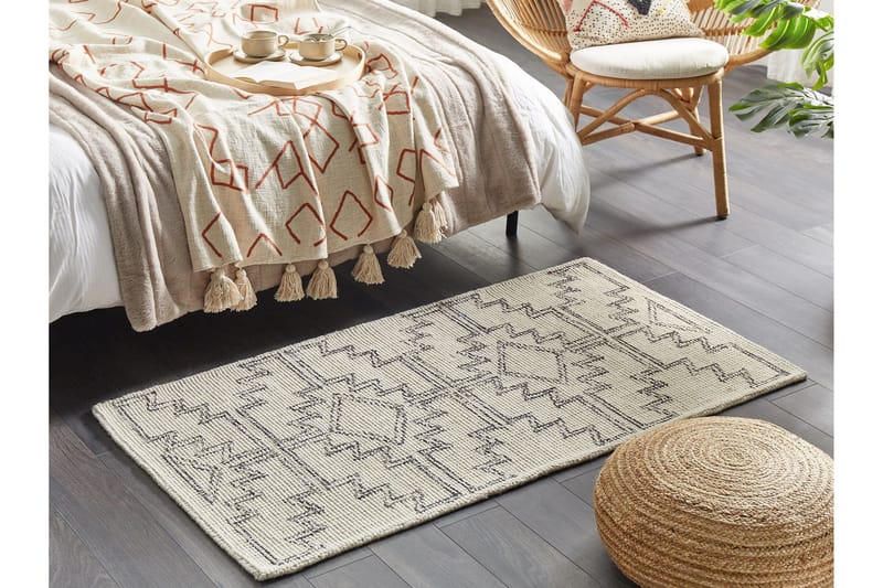 Urla Ryamatta 80x150 cm - Beige - Textilier & mattor - Mattor - Små mattor