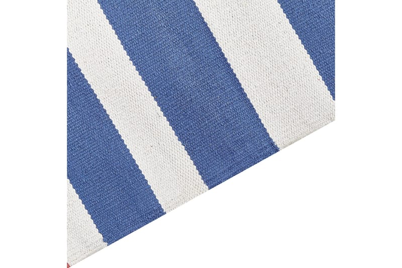 Varser Bomullsmatta 200x300 cm - Blå - Textilier & mattor - Mattor - Modern matta - Bomullsmattor