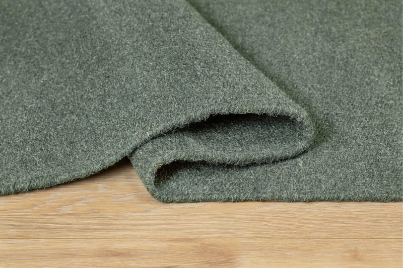 Vaxholm Ullmatta 160x230 cm Rektangulär - Grön - Textilier & mattor - Mattor - Modern matta - Ullmattor