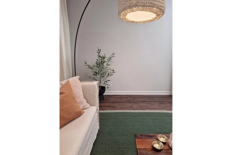 Vaxholm Ullmatta 200x300 cm Rektangulär - Grön - Textilier & mattor - Mattor - Modern matta - Ullmattor