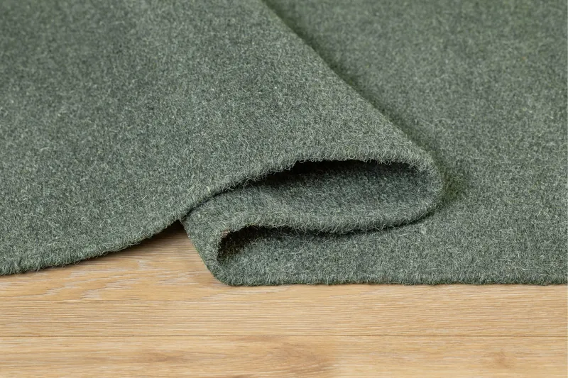 Vaxholm Ullmatta 75x230 cm Oval - Grön - Textilier & mattor - Mattor - Modern matta - Ullmattor