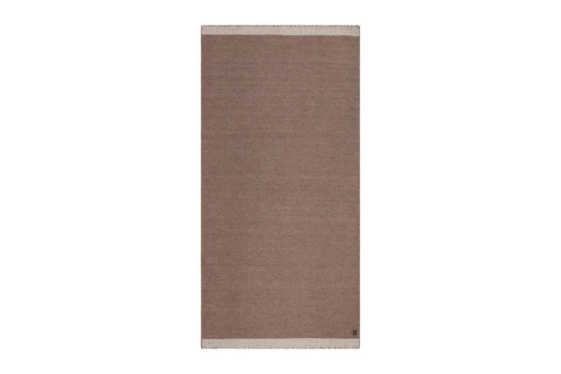 Vaxholm Ullmatta 75x230 cm Oval - Taupe - Textilier & mattor - Mattor - Modern matta - Ullmattor