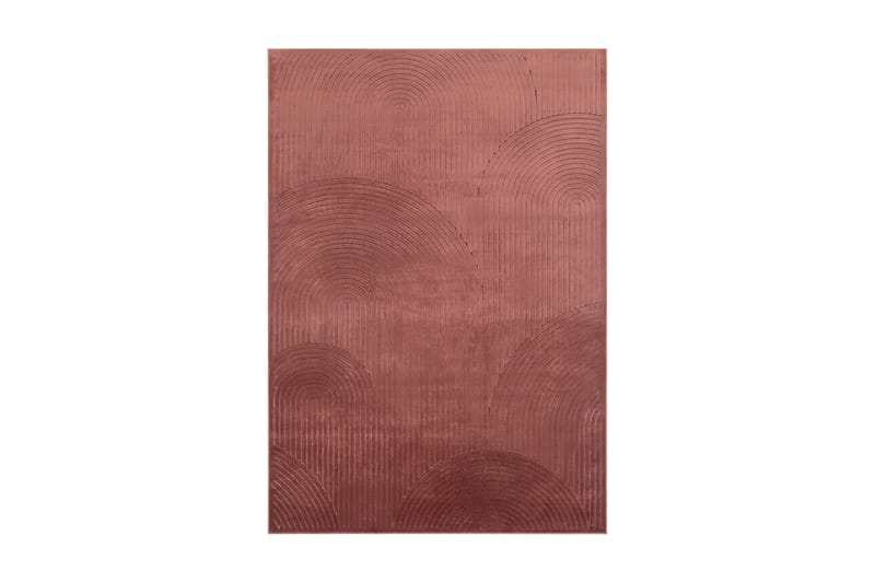 AMORE ART Viskosmatta Rektangulär 160x230 cm Dusty Rose - Viskosmattor
