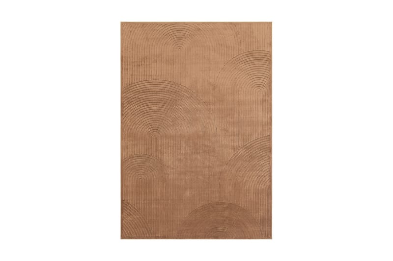 AMORE ART Viskosmatta Rektangulär 160x230 cm Terracotta - Viskosmattor