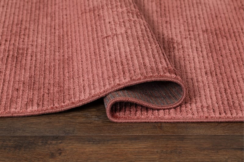 AMORE PLAIN Viskosmatta Rektangulär 200x290 cm Dusty Rose - Viskosmattor