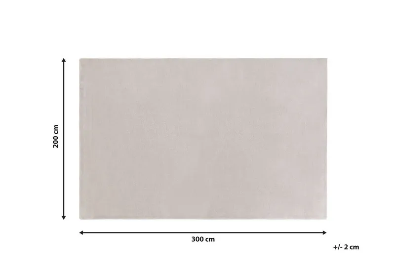 Brinckman Viskosmatta 200x300 cm - Ljusgrå - Textilier & mattor - Mattor - Modern matta - Viskosmattor