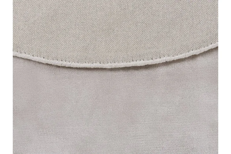 Brinckman Viskosmatta Rund 140 cm - Ljusgrå - Textilier & mattor - Mattor - Modern matta - Viskosmattor