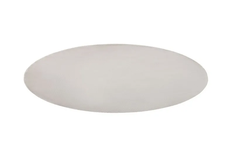 Brinckman Viskosmatta Rund 140 cm - Ljusgrå - Textilier & mattor - Mattor - Modern matta - Viskosmattor
