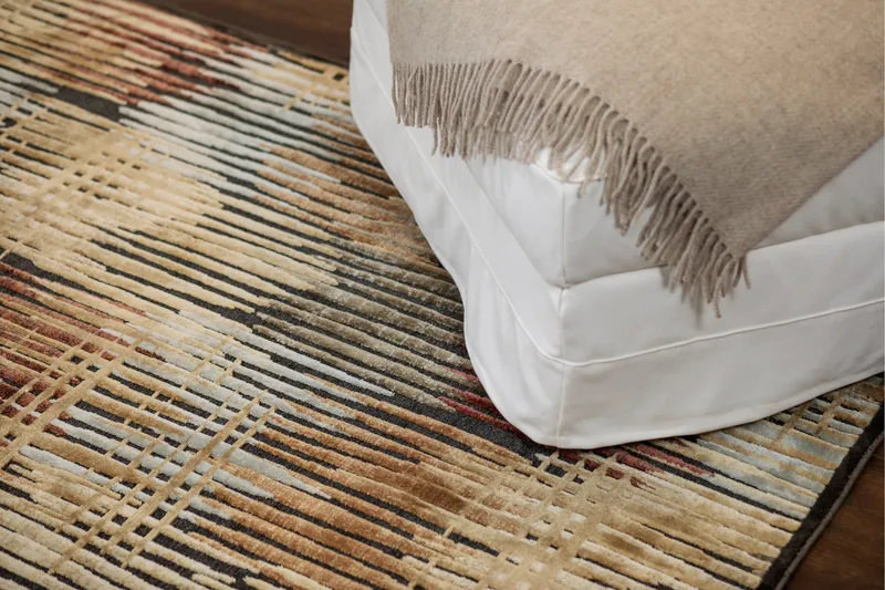 Fanucci Viskosmatta 160x230 cm - Flerfärgad - Textilier & mattor - Mattor - Modern matta - Viskosmattor