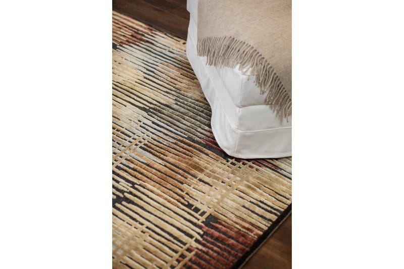 Fanucci Viskosmatta 160x230 cm - Flerfärgad - Textilier & mattor - Mattor - Modern matta - Viskosmattor