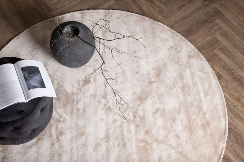 Indra Viskosmatta 200 - Beige - Textilier & mattor - Mattor - Modern matta - Viskosmattor