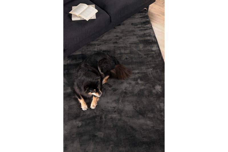 Indra Viskosmatta 250x350 - Mörkgrå - Textilier & mattor - Mattor - Modern matta - Viskosmattor