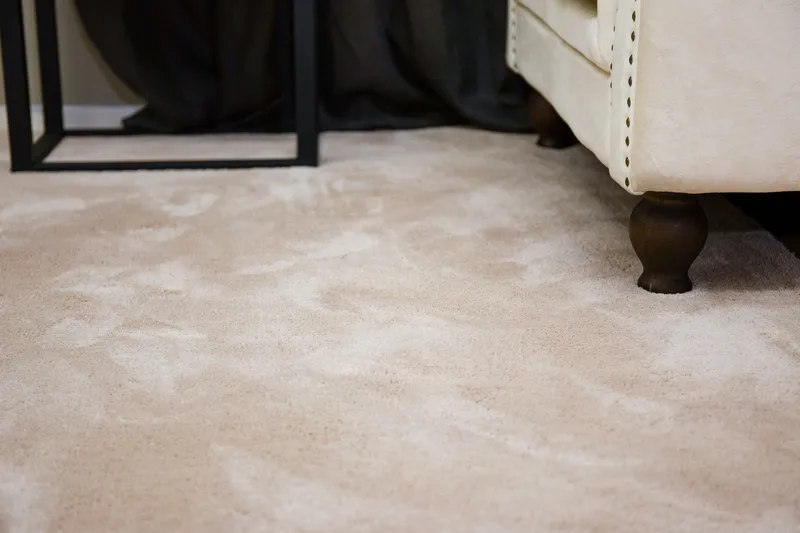 Undra Viskos-look Matta 250x350 - Beige - Textilier & mattor - Mattor - Modern matta - Viskosmattor