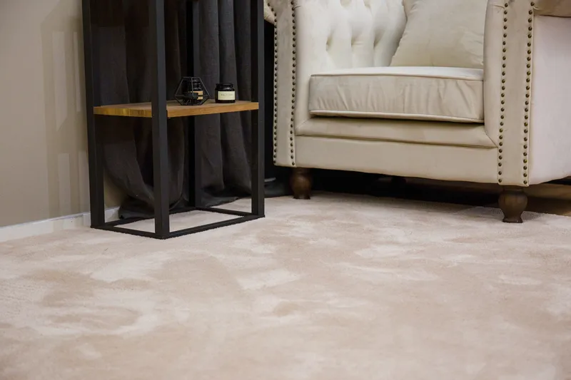 Undra Viskos-look Matta 250x350 - Beige - Textilier & mattor - Mattor - Modern matta - Viskosmattor