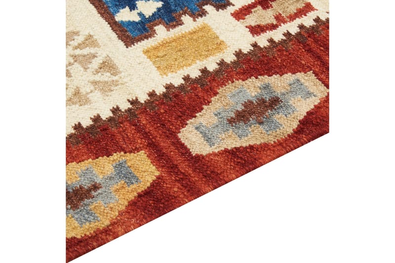 Voskehat Ullmatta 200x300 cm - Röd - Textilier & mattor - Mattor - Modern matta - Ullmattor