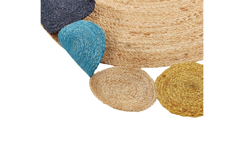 Vostan Jutematta 140 cm Rund - Beige - Textilier & mattor - Mattor - Modern matta - Jutemattor & sisalmattor