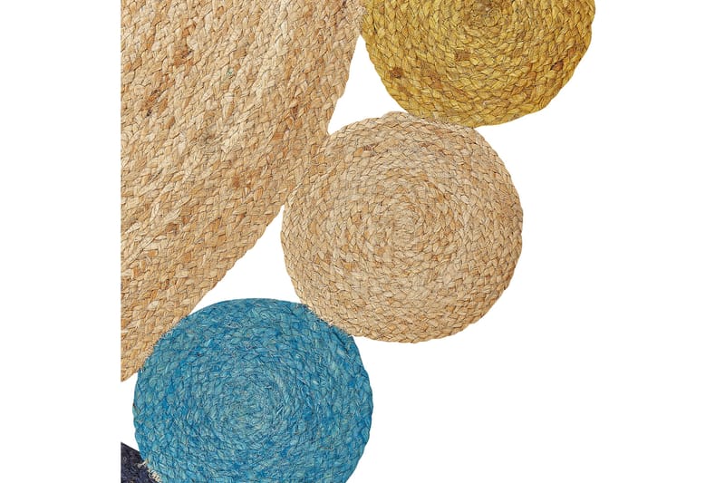 Vostan Jutematta 140 cm Rund - Beige - Textilier & mattor - Mattor - Modern matta - Jutemattor & sisalmattor