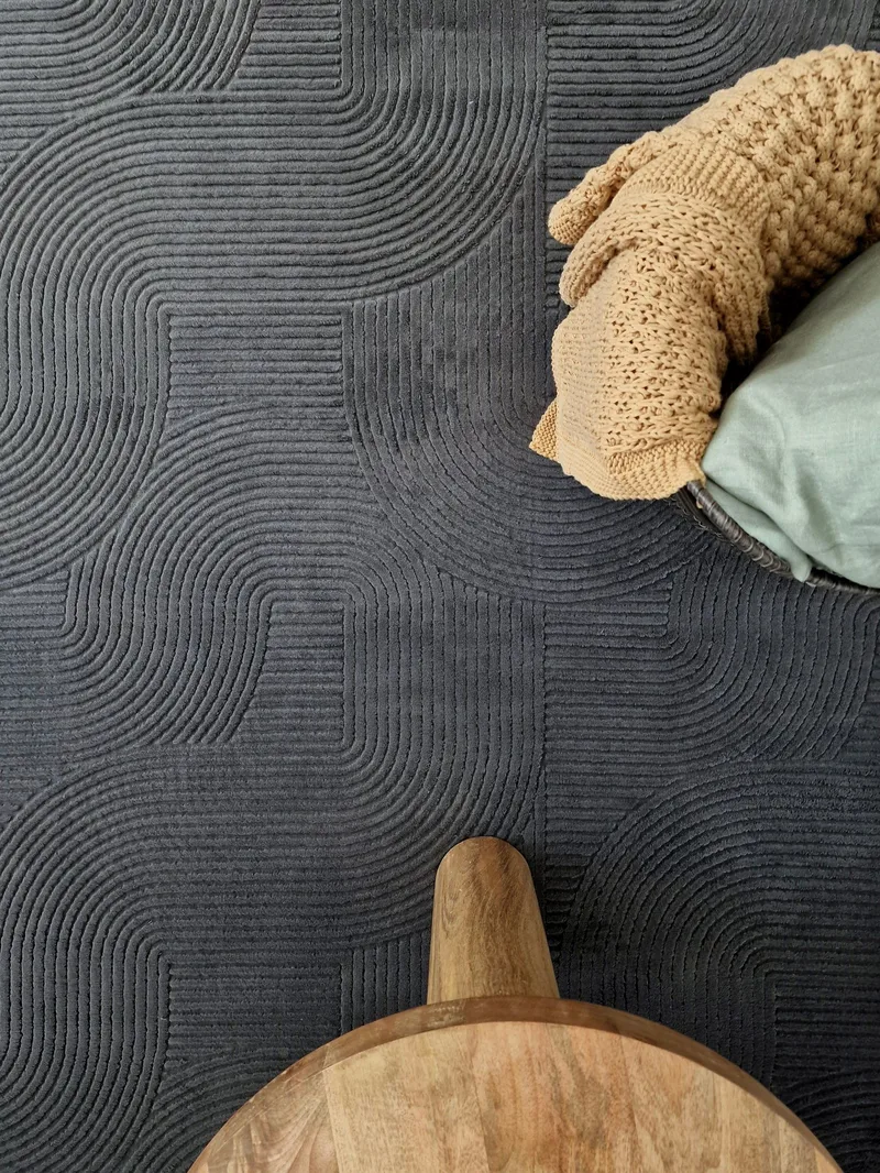 Castello Wiltonmatta 80x150 cm Rektangulär - Grafit - Textilier & mattor - Mattor - Modern matta - Gångmattor