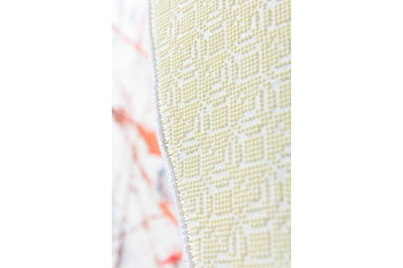 Distira Matta Rund 100 cm - Flerfärgad/Sammet - Textilier & mattor - Mattor - Modern matta - Wiltonmattor