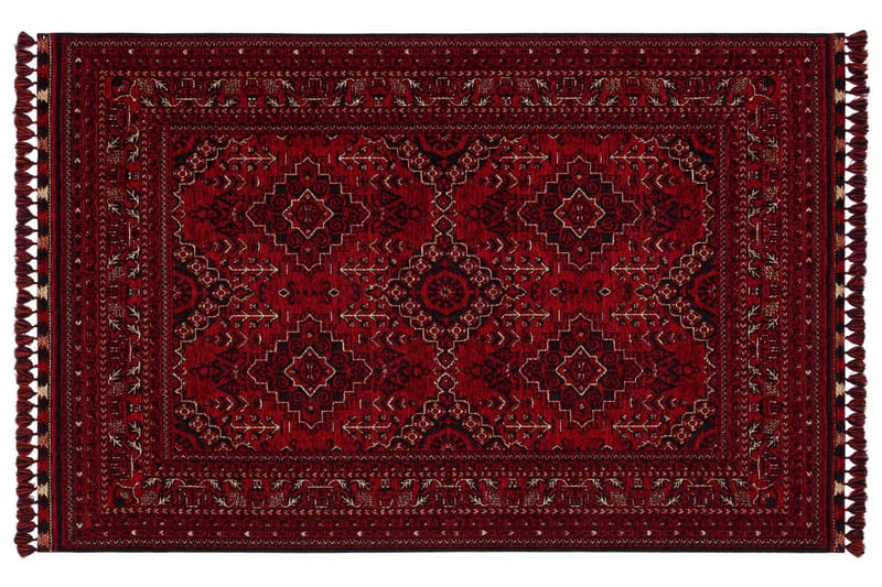 Noriyasu Gångmatta 80x150 cm Rektangulär Röd - Textilier & mattor - Mattor - Modern matta - Wiltonmattor
