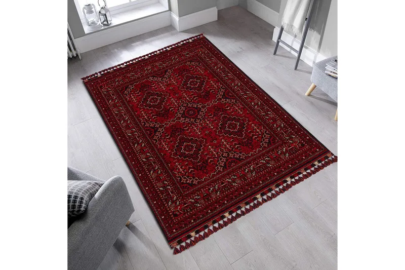 Noriyasu Wiltonmatta 120x180 cm Rektangulär - Röd - Textilier & mattor - Mattor - Modern matta - Wiltonmattor