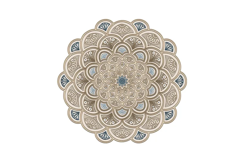 Rafat Gångmatta 100x100 cm Rektangulär - Creme - Textilier & mattor - Mattor - Modern matta - Wiltonmattor