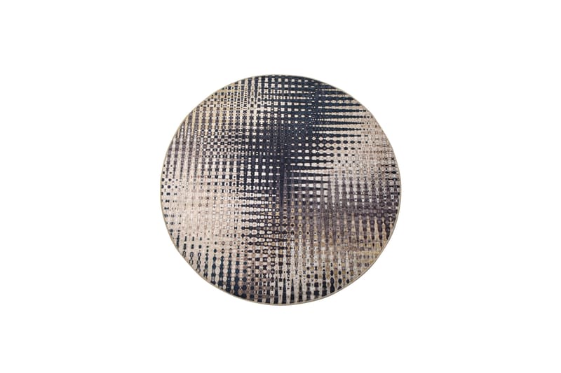 Samruna Matta Rund 100 cm - Flerfärgad/Sammet - Textilier & mattor - Mattor - Modern matta - Wiltonmattor