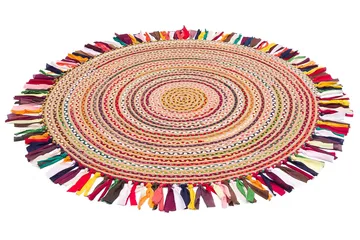 Saroshe Matta 90x90 cm - Flerfärgad - Textilier & mattor - Mattor - Modern matta - Wiltonmattor