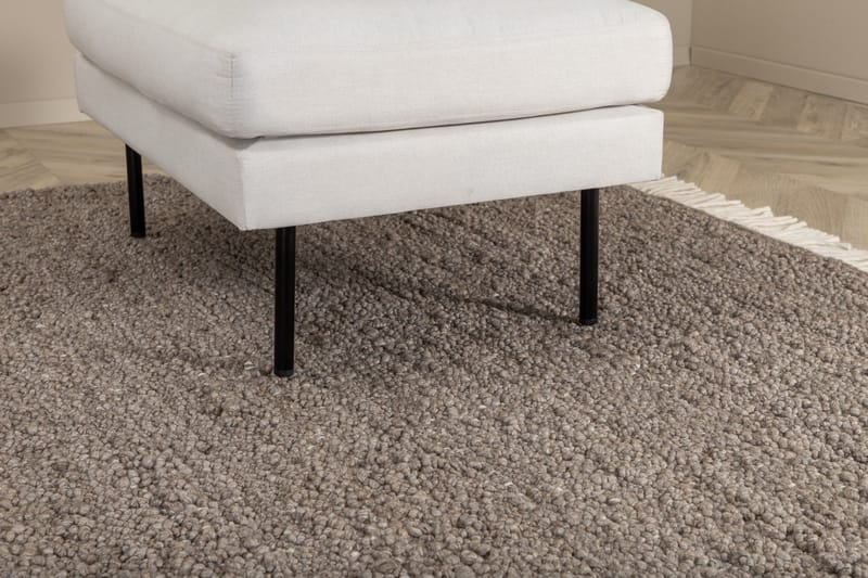 Wool carpet Venture Home Betina Brown 200x300 cm - Textilier & mattor - Mattor - Modern matta - Ullmattor